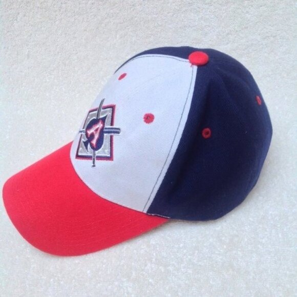 Baseball Bats Ace Spade White Blue Red Hat Unisex Baseball Hat Game Outdoor - Picture 4 of 7